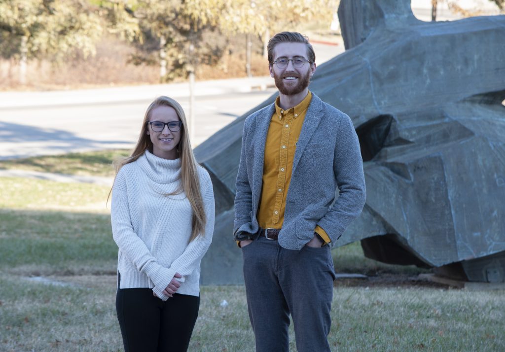 Nate Crosser and Samantha
Wagner