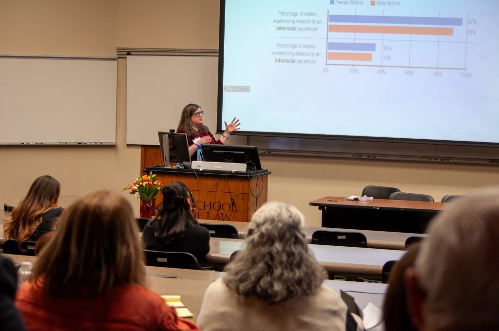Professor Sarah Deer at the Strategic Litigation Advancing Indigenous Rights symposium