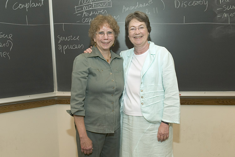 Professor Ellen Sward received the Kemper Fellowship for Teaching Excellence from the University of Kansas