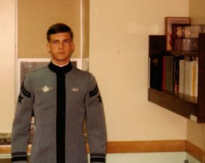 John Schoen on his graduation day from West Point