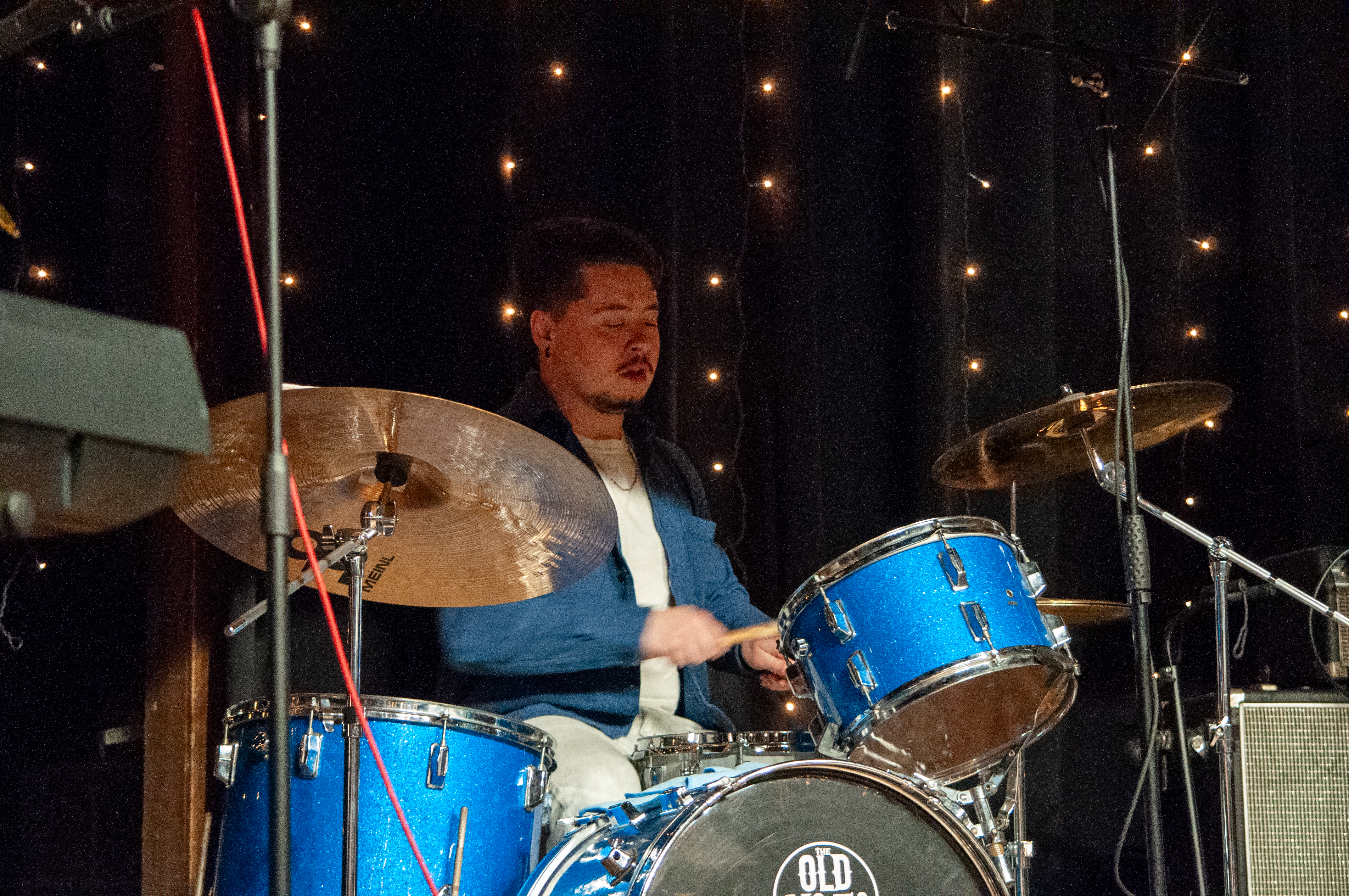Alex Hagerott drumming