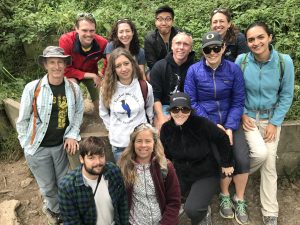 Group of Interns outdoors