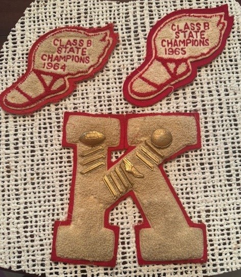 Kenneth Gaines' Kinsley High School Varsity Letters