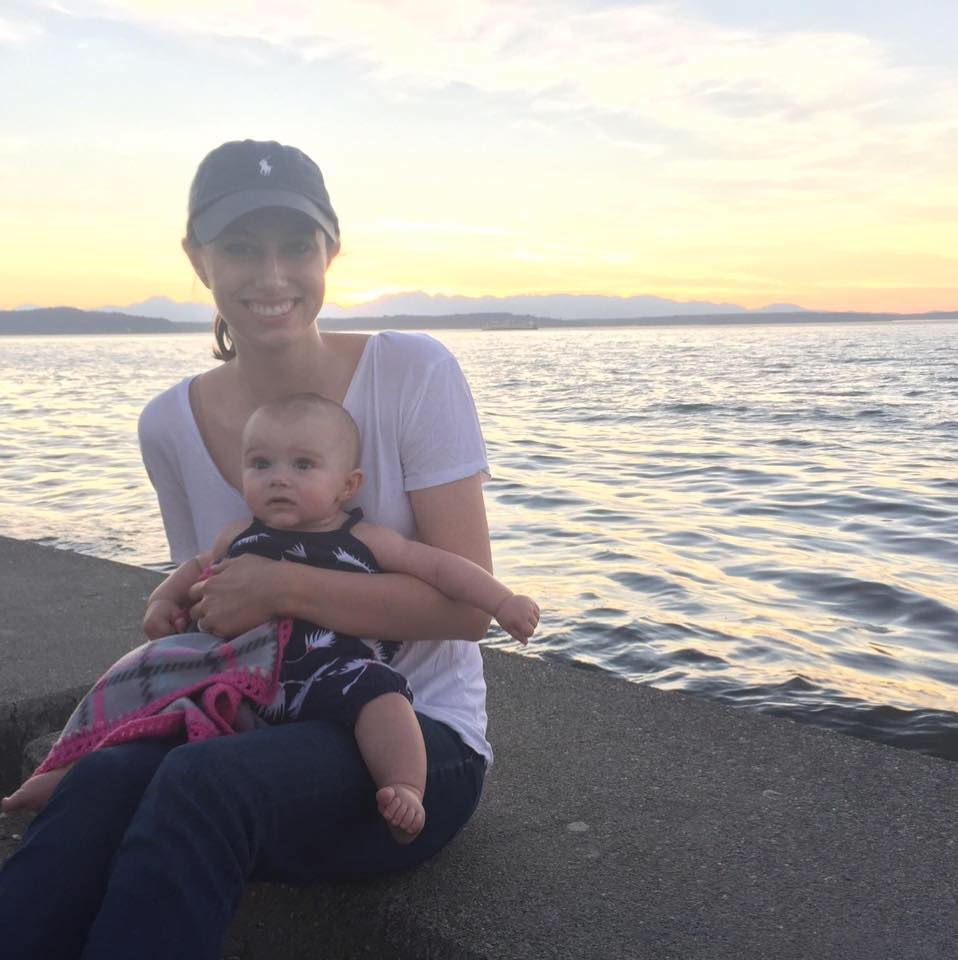 Taylor Ray and her daughter Emma