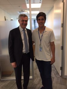 Garcia and UNHCR High Commissioner Fillipo Grandi.