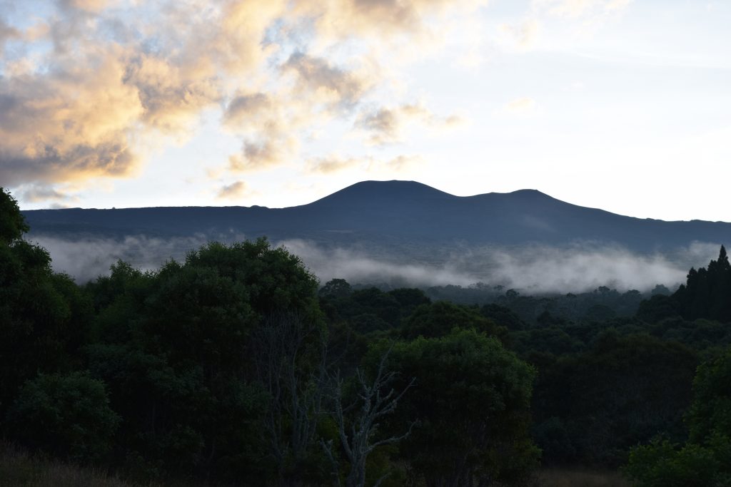 Mauna Kea, a dormant volcano on the Island of Hawai'i.