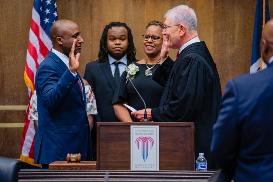 Quinton Lucas is sworn in as Mayor of Kansas City